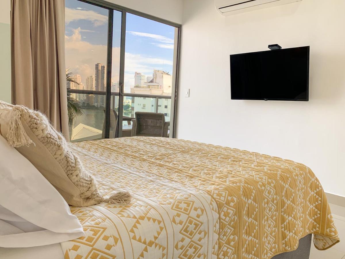 Appartement Oceanview Escape Pool, Jacuzzi & Gym In Bocagrande à Cartagène Extérieur photo